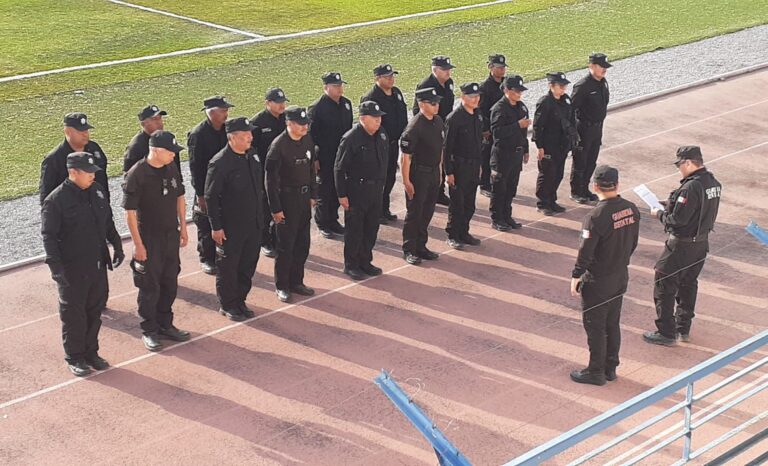 Policía Auxiliar resguarda partido entre Correcaminos y Real Apodaca