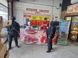 Guardia Estatal implementa acciones de vigilancia y proximidad en Central de Abastos de Reynosa