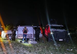 Guardia Estatal asegura a ciudadano y vehículo con reporte de robo y armamento en Nuevo Laredo