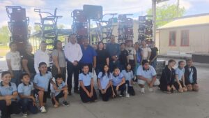 Beneficia SET a más de mil 500 estudiantes de Matamoros, San Fernando y Valle Hermoso con mobiliario escolar