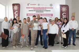 Celebra CEDES Matamoros jornada de registros de nacimiento para hijos e hijas de PPLs
