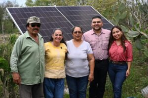 Avanza programa de Electrificación Total en Tamaulipas, reconoce senadora Olga Sosa Ruíz al visitar ejidos de Casas