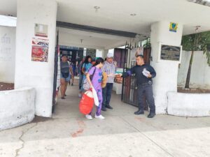 Guardia Estatal de Género mantiene proximidad y vigilancia en planteles del sur de la entidad