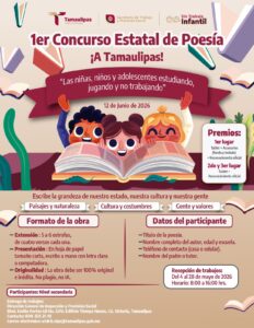 Prepara STPS concurso estatal de poesía para impulsar talento juvenil y prevención del trabajo infantil