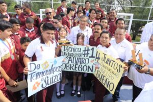 Reconoce Américo a las y los atletas tamaulipecos ganadores en la Olimpiada Nacional e impulsa infraestructura deportiva
