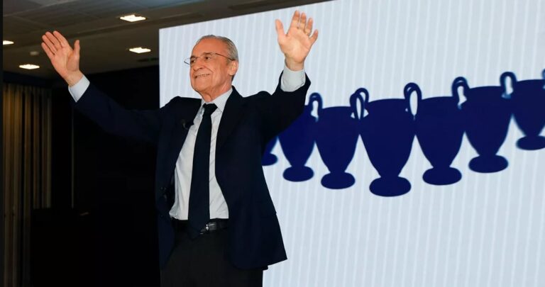 FLORENTINO PÉREZ GANA LAS ELECCIONES.