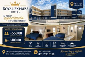 🏨✨ ¿Visitas Ciudad Mante por trabajo, descanso o de paso?
