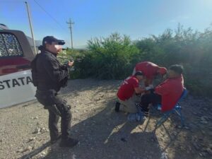 Guardia Estatal atiende accidente con persona lesionada en Carretera Tula-Victoria