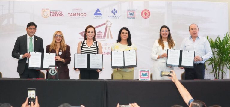 DESDE TAMPICO, CARMEN LILIA IMPULSA CORREDOR ECONÓMICO QUE UNE FRONTERA Y PUERTO