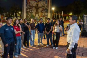 Brinda rector de la UAT emotiva despedida a talentos universitarios rumbo al Congreso Internacional Delfín 2026