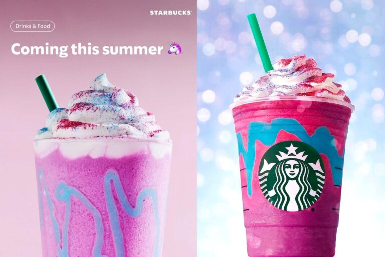 🦄💖 ¡ES OFICIAL! EL FRAPPUCCINO UNICORNIO REGRESA A STARBUCKS! 🦄✨
